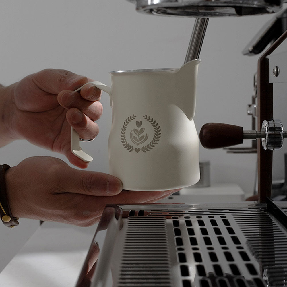 Italian Coffee Milk Cup 304 Stainless Steel Big Belly Milk Cup 350/450ml Latte Cup Milk Foam Cup