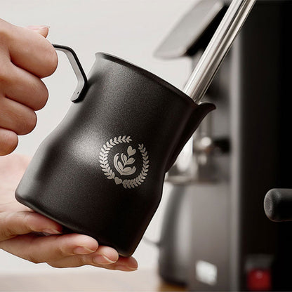 Italian Coffee Milk Cup 304 Stainless Steel Big Belly Milk Cup 350/450ml Latte Cup Milk Foam Cup