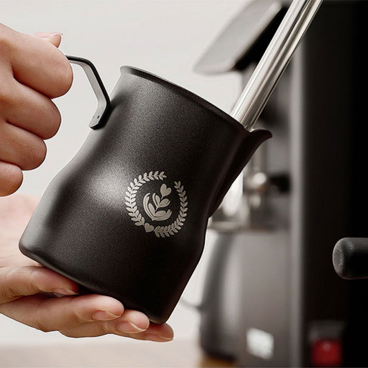 Italian Coffee Milk Cup 304 Stainless Steel Big Belly Milk Cup 350/450ml Latte Cup Milk Foam Cup